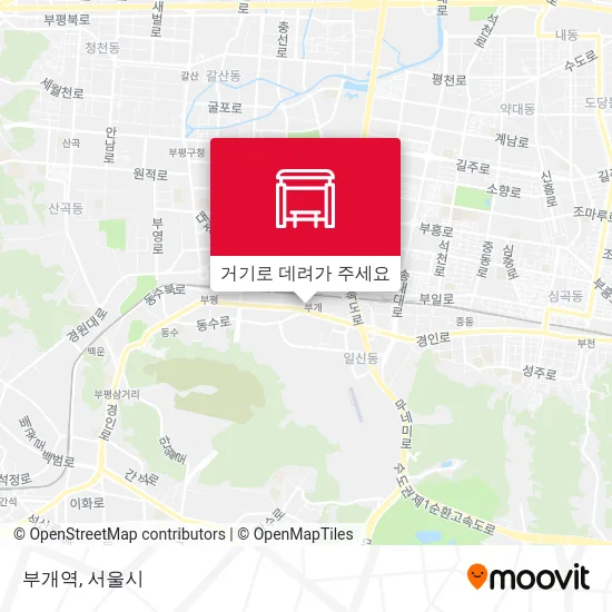 부개역 지도