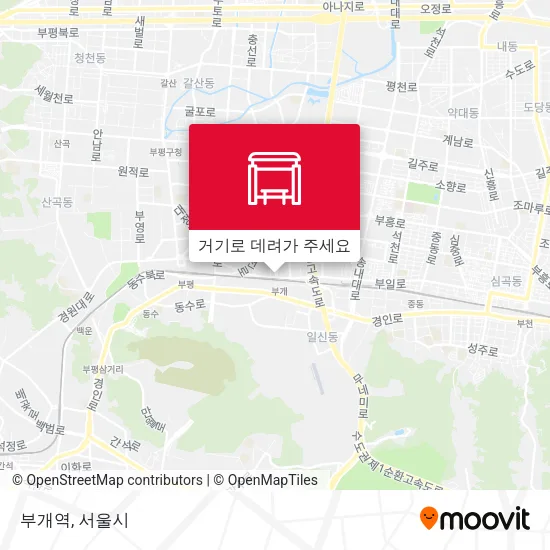 부개역 지도