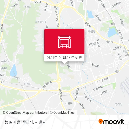 능실마을15단지 지도