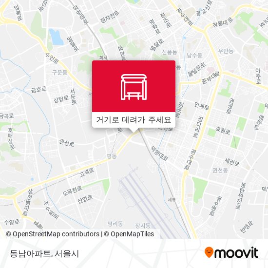 동남아파트 지도