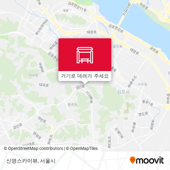 신명스카이뷰 지도