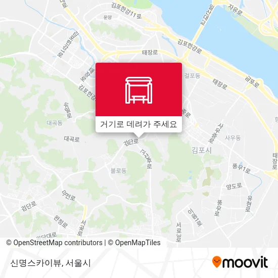 신명스카이뷰 지도