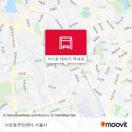서둔동주민센터 지도