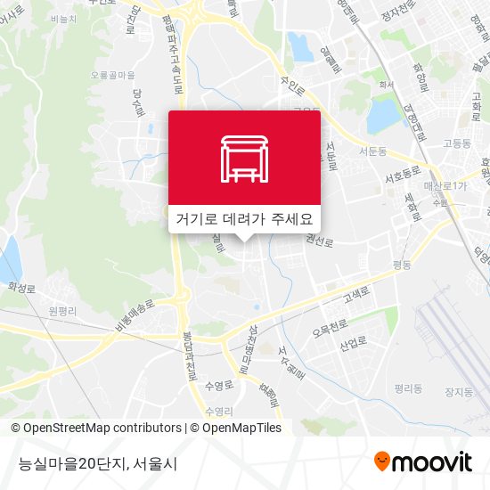 능실마을20단지 지도