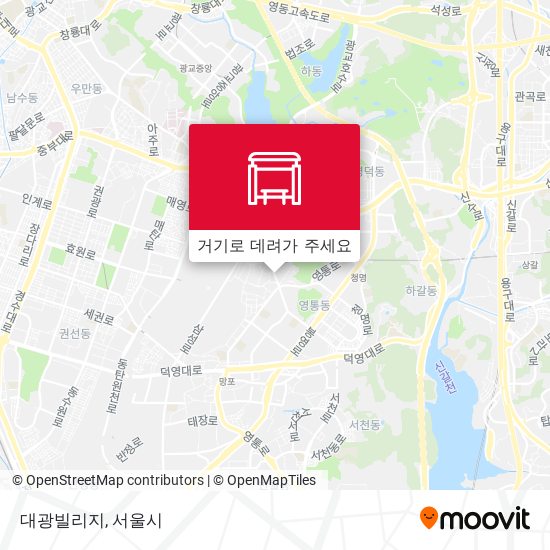 대광빌리지 지도