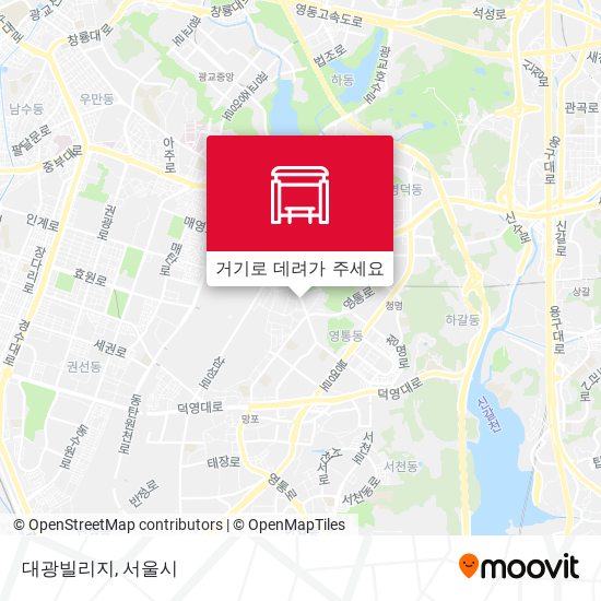 대광빌리지 지도