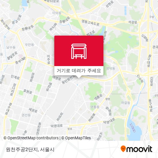 원천주공2단지 지도