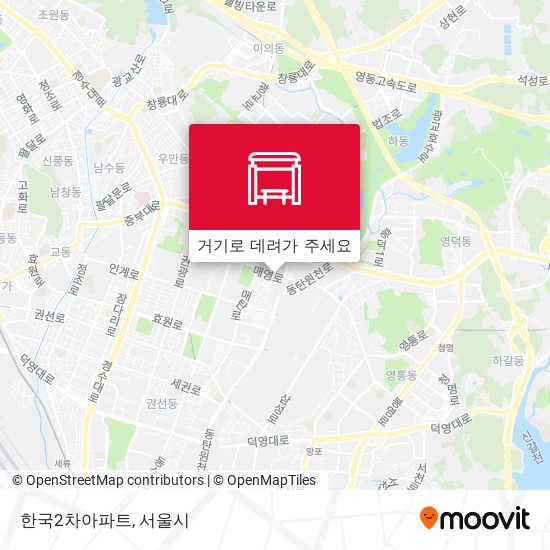 한국2차아파트 지도