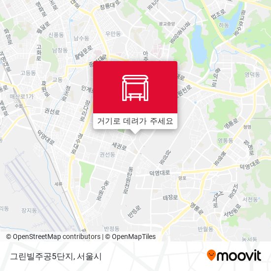 그린빌주공5단지 지도