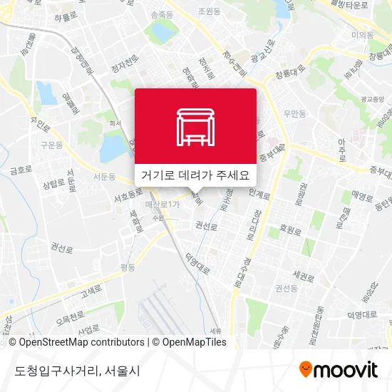 도청입구사거리 지도