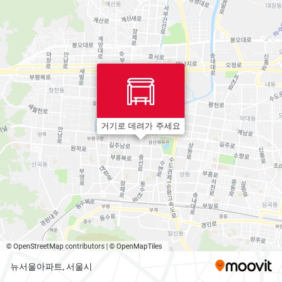 뉴서울아파트 지도
