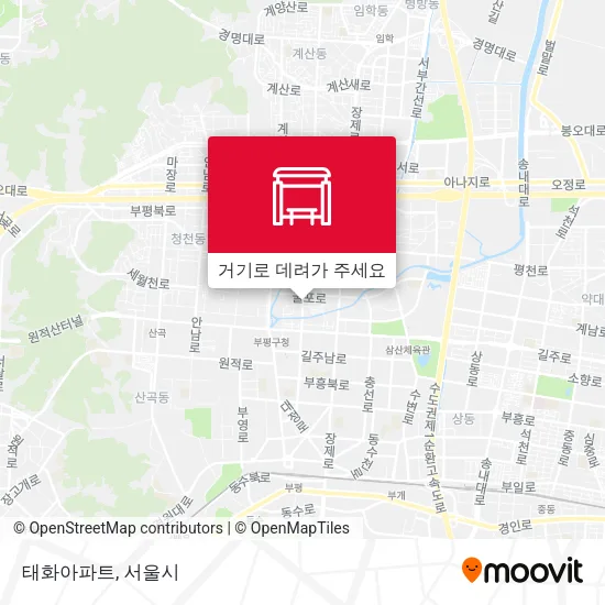 태화아파트 지도