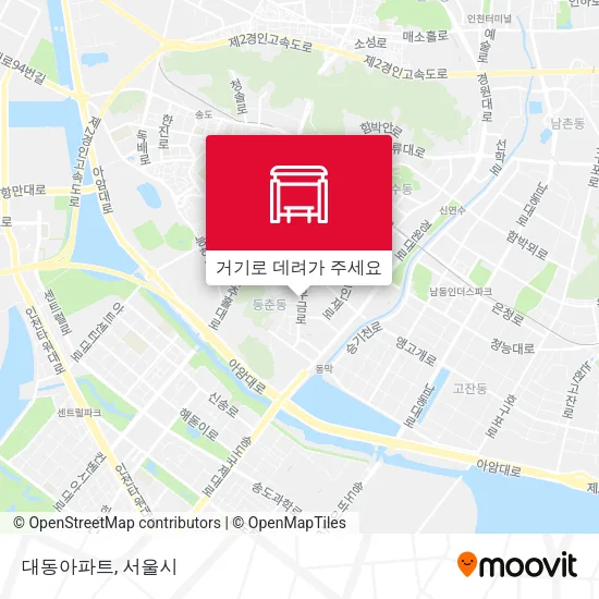 대동아파트 지도