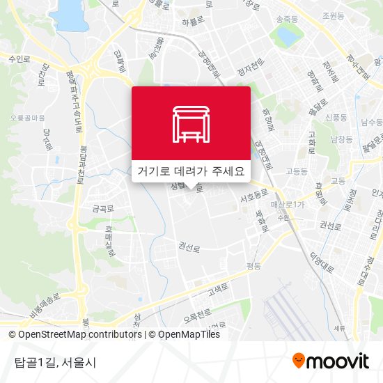 탑골1길 지도
