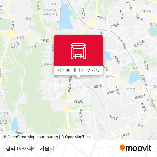 삼익3차아파트 지도