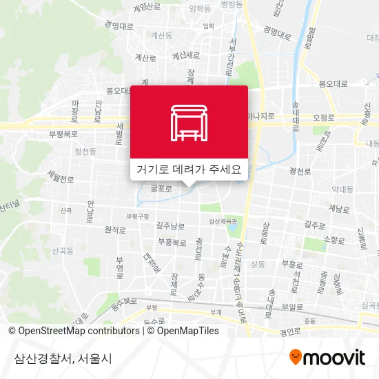 삼산경찰서 지도