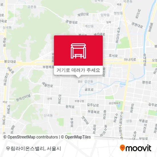 우림라이온스밸리 지도