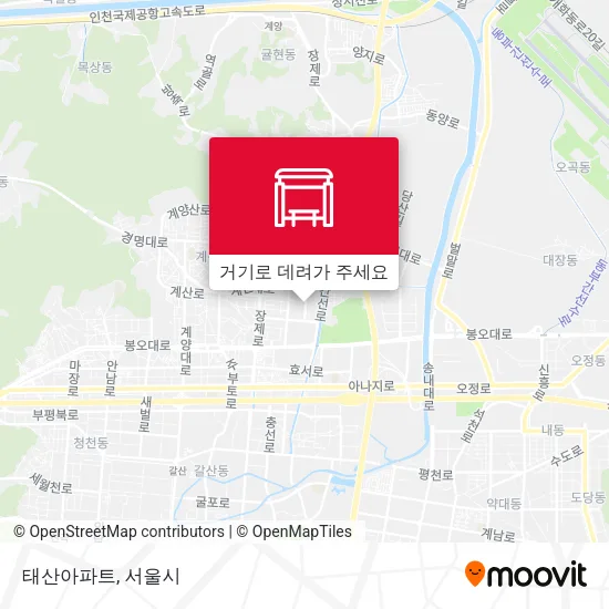 태산아파트 지도