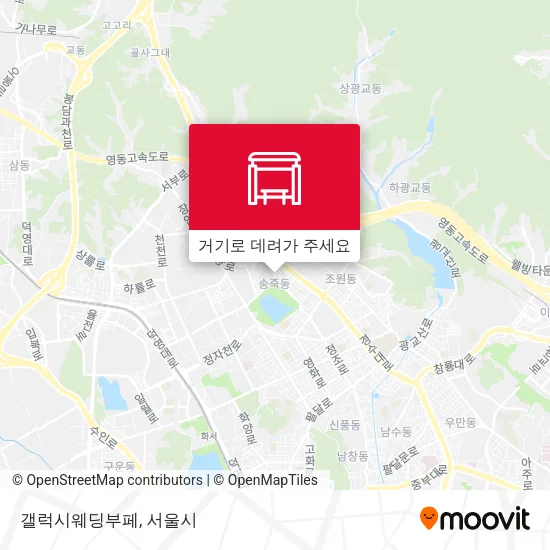 갤럭시웨딩부페 지도