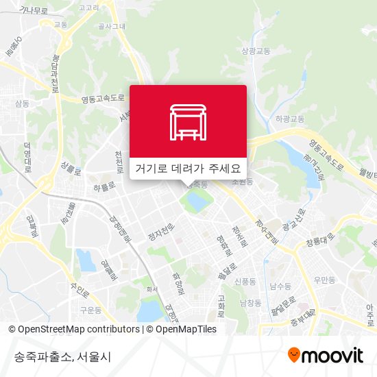 송죽파출소 지도