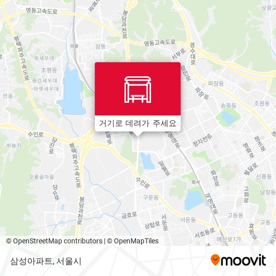 삼성아파트 지도