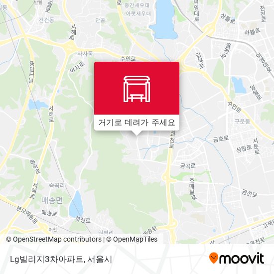 Lg빌리지3차아파트 지도