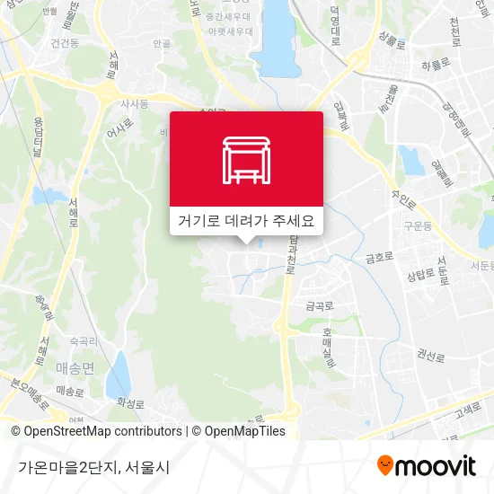 가온마을2단지 지도