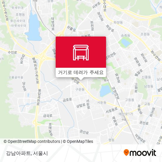 강남아파트 지도