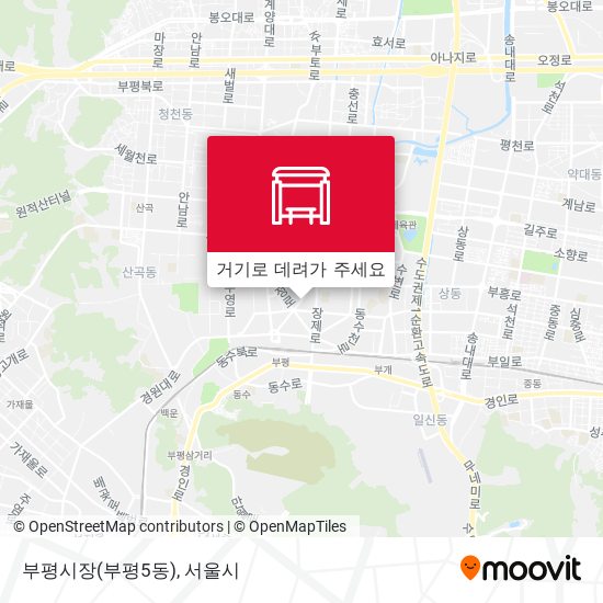 부평시장(부평5동) 지도