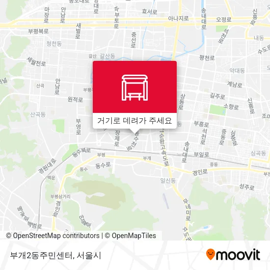 부개2동주민센터 지도