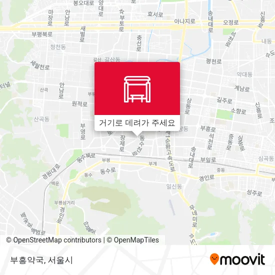부흥약국 지도