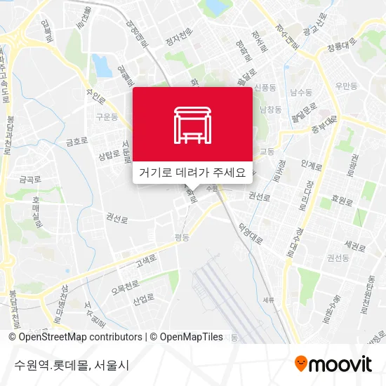 수원역.롯데몰 지도