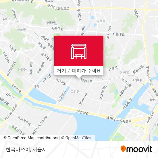 한국마쓰이 지도