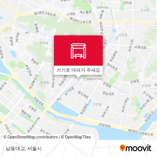 남동대교 지도