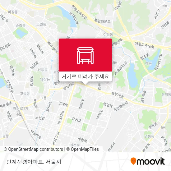 인계선경아파트 지도
