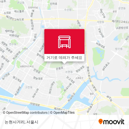 논현사거리 지도