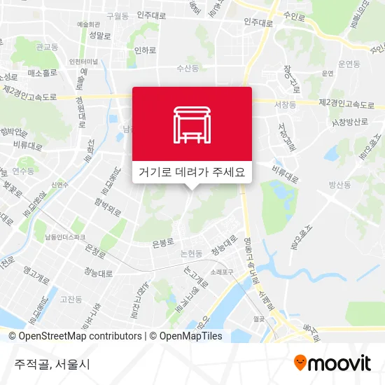 주적골 지도