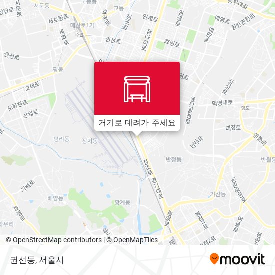 권선동 지도