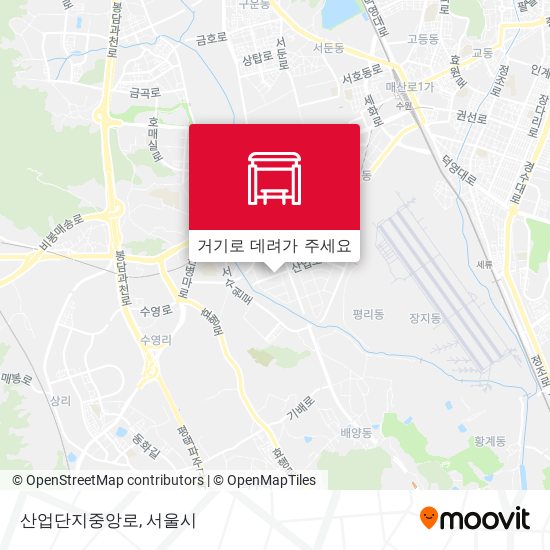산업단지중앙로 지도