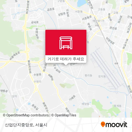 산업단지중앙로 지도