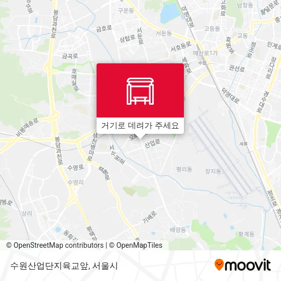 수원산업단지육교앞 지도