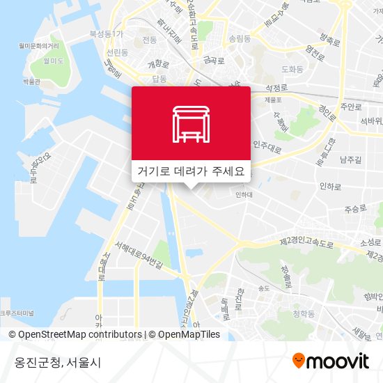옹진군청 지도