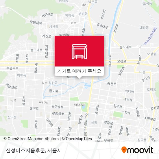 신성미소지움후문 지도