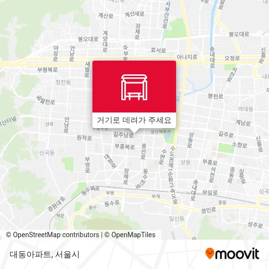 대동아파트 지도