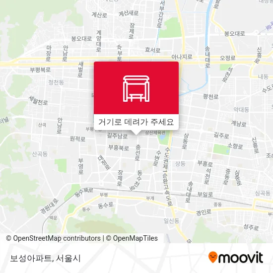 보성아파트 지도