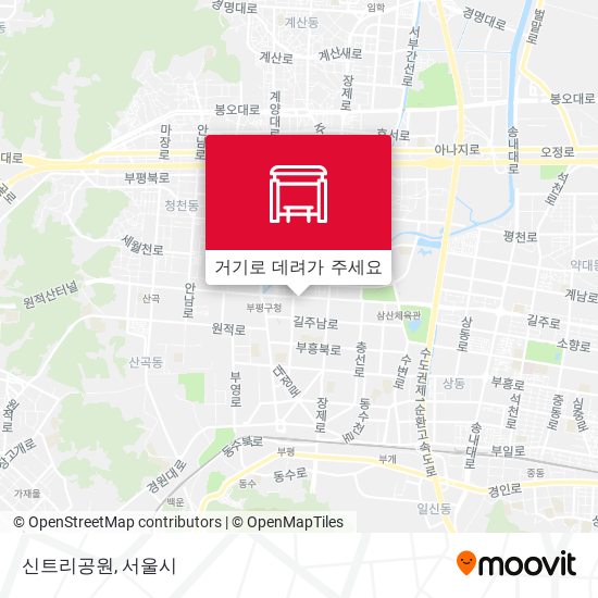 신트리공원 지도