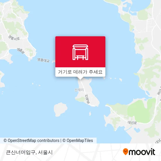 큰산너머입구 지도