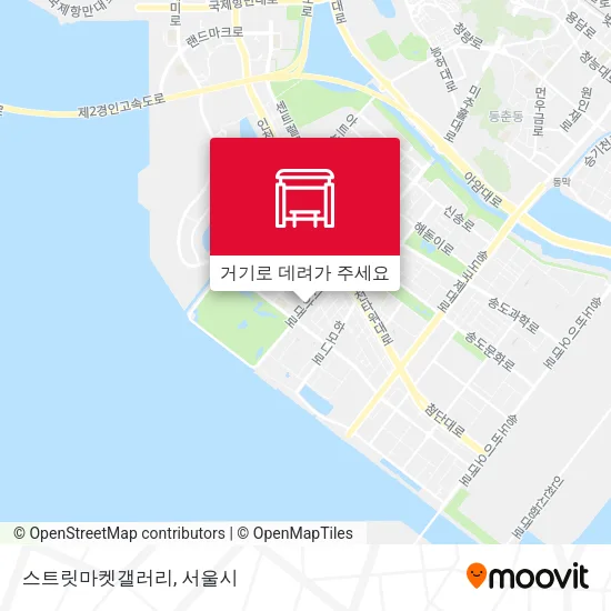 스트릿마켓갤러리 지도