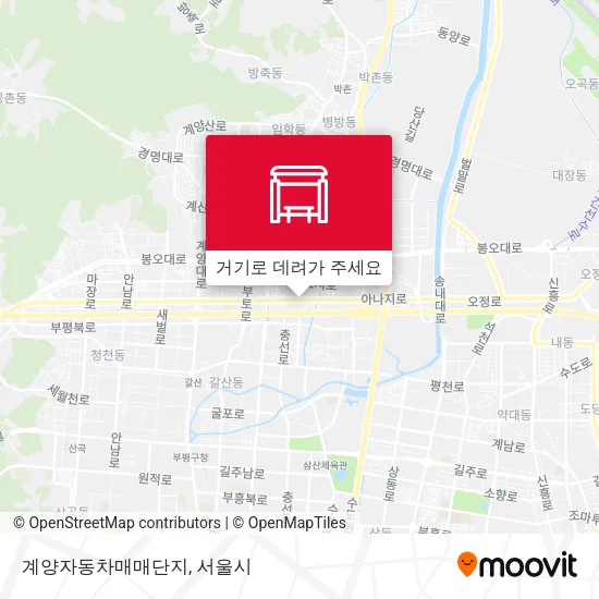 계양자동차매매단지 지도