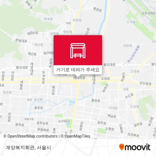 계양복지회관 지도